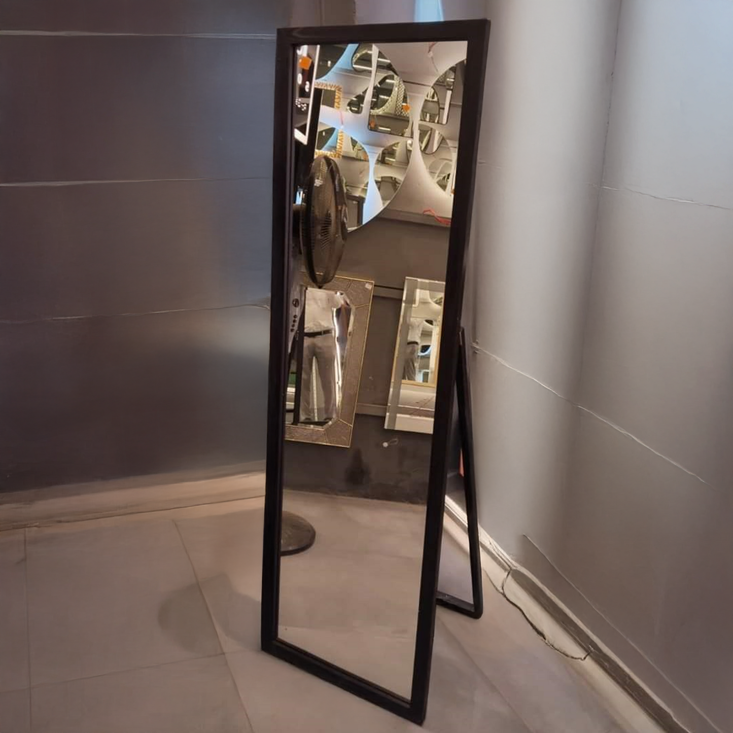 Wood Full-Length Mirror