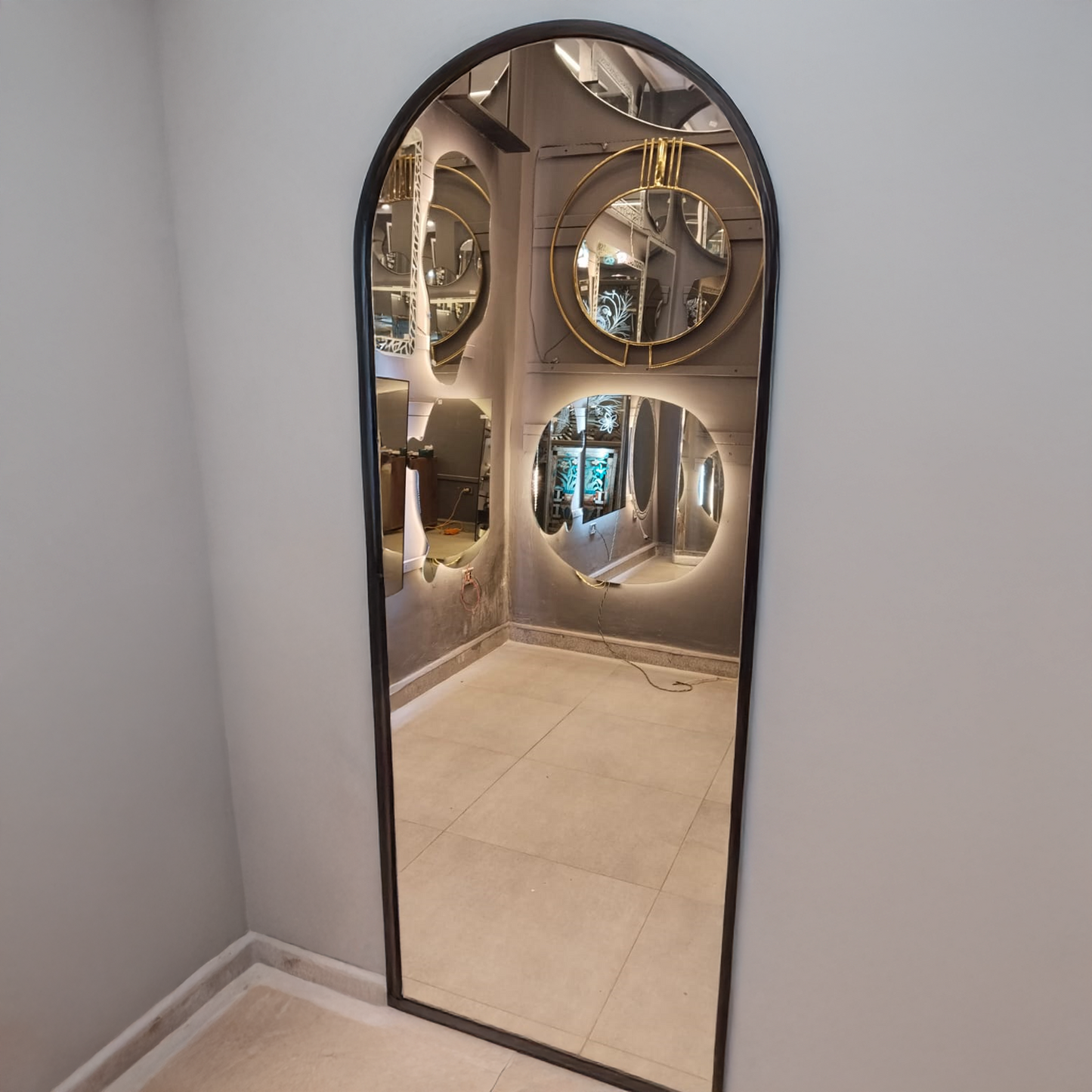 Modern Arch Full Length Mirror