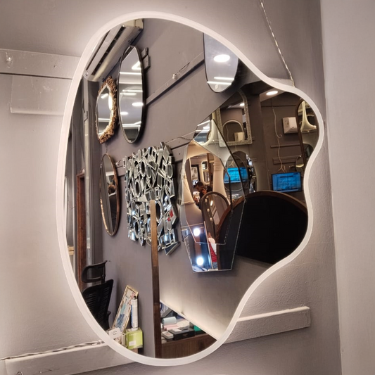 Flowing Shape Wall Mirror LED
