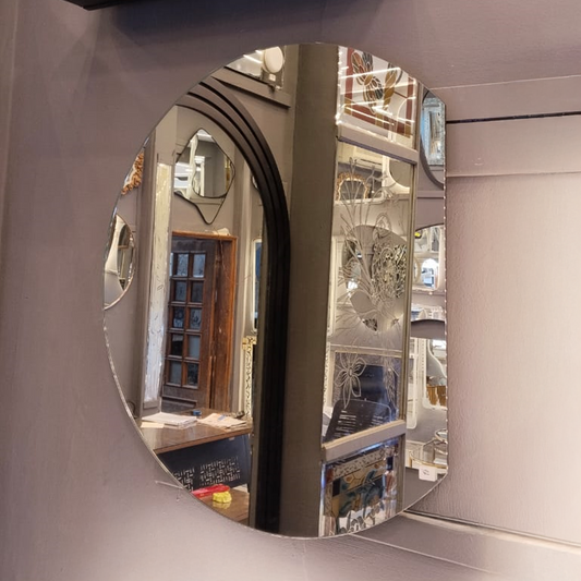 Modern Arch-Edge Wall Mirror LED